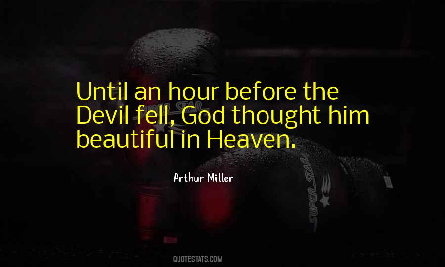 Devil S Hour Quotes #36507
