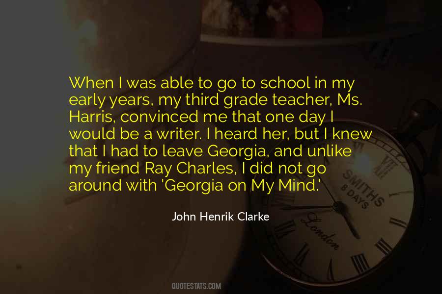 Quotes About Third Grade #1594335