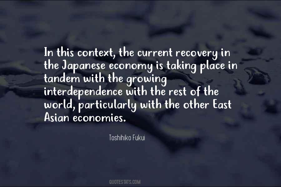 Quotes About Asian Economy #1706204