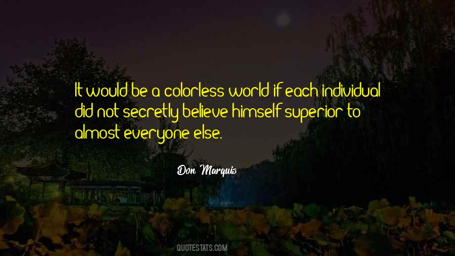 Quotes About A Colorless World #438836