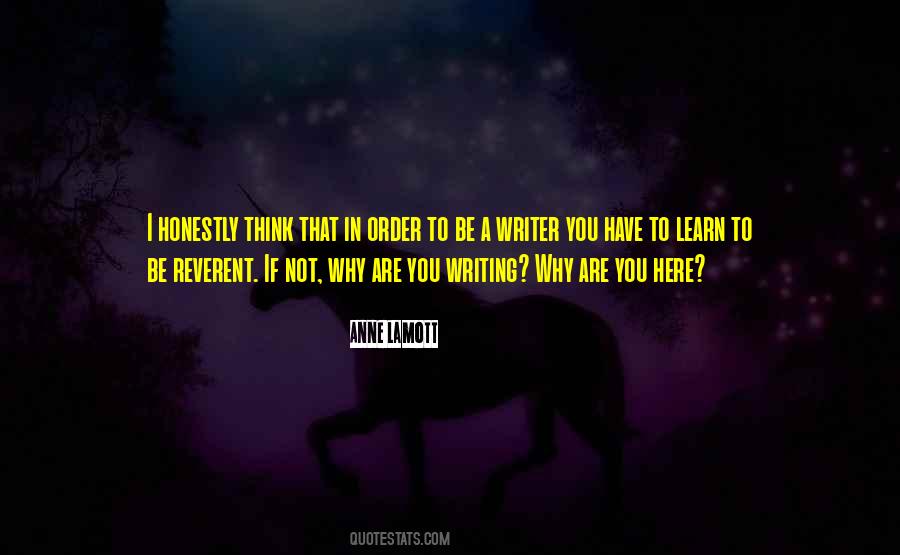 Quotes About Not Writing #10207