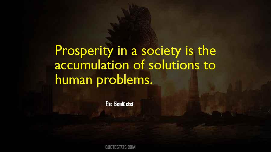 Society Problem Quotes #1041797