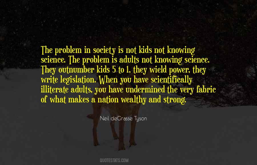 Society Problem Quotes #21151