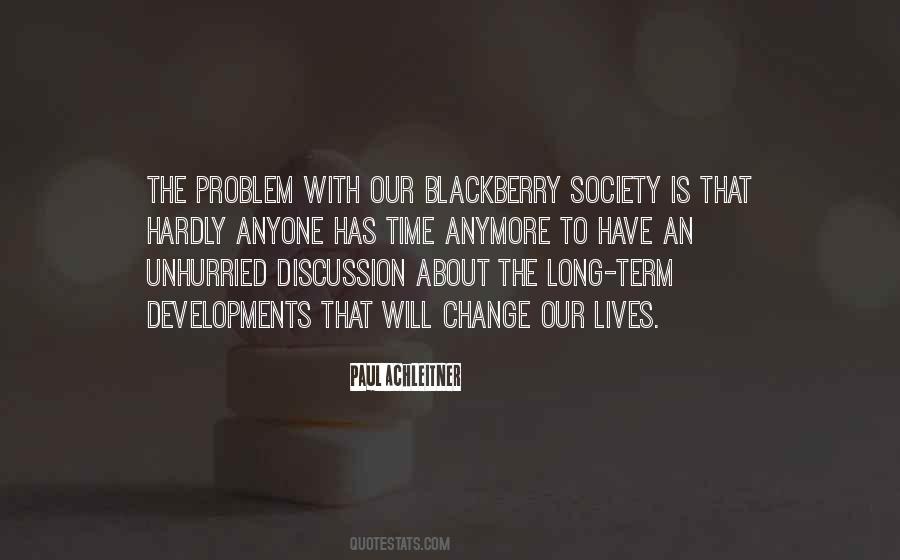 Society Problem Quotes #795854