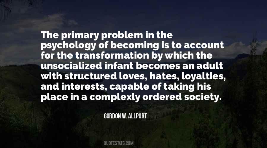 Society Problem Quotes #889966