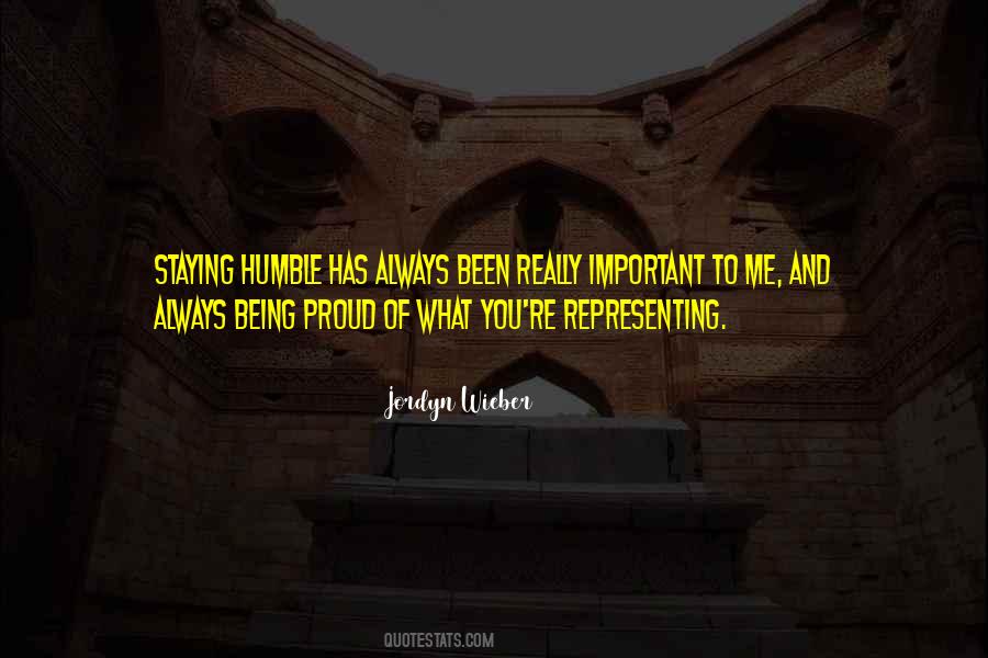 Quotes About Been Humble #255898