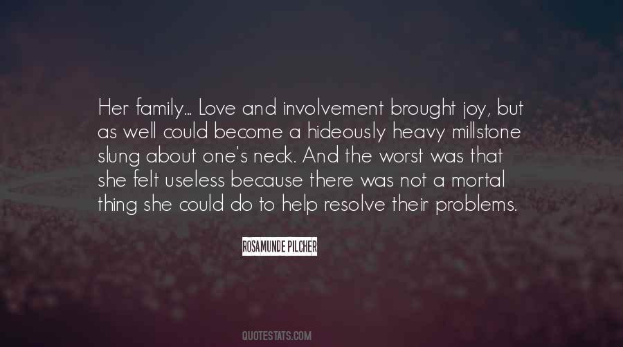 Family Involvement Quotes #1520272