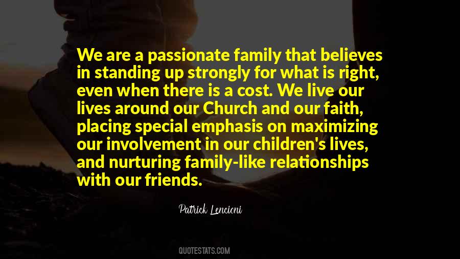 Family Involvement Quotes #874061