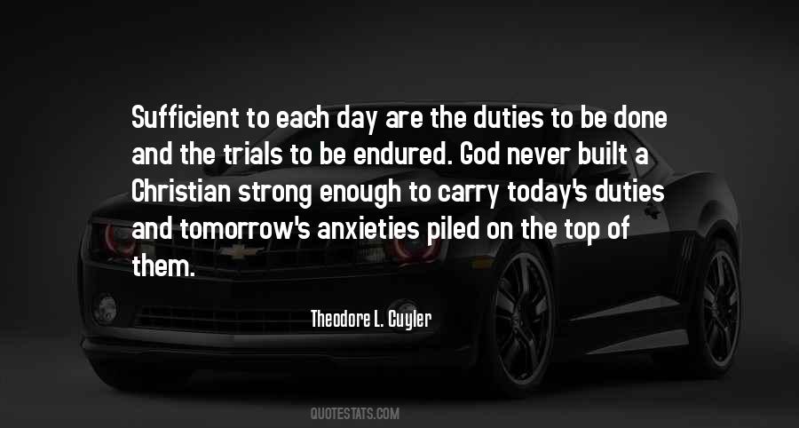 Quotes About Trials Christian #1019921