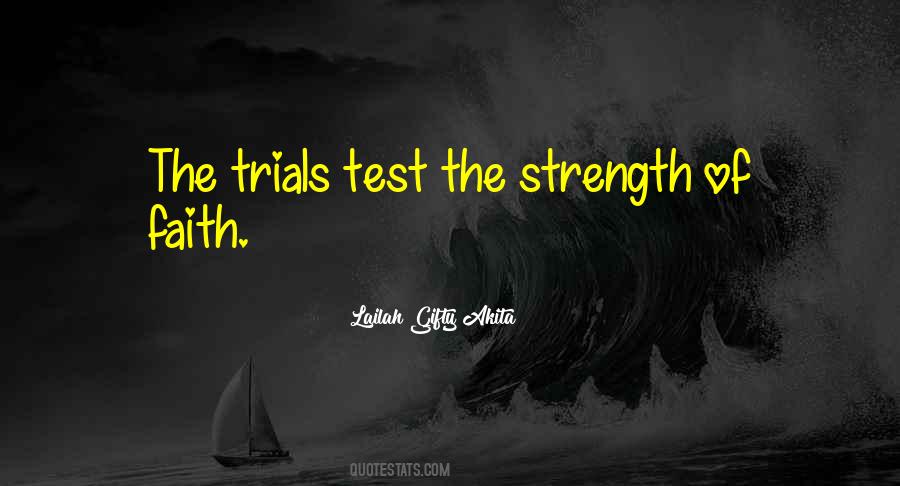 Quotes About Trials Christian #463548