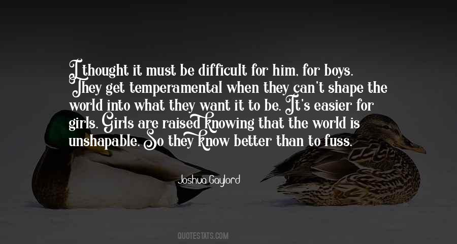 Quotes About Boys #1840226