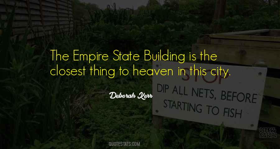 Quotes About The Empire State Building #1303736