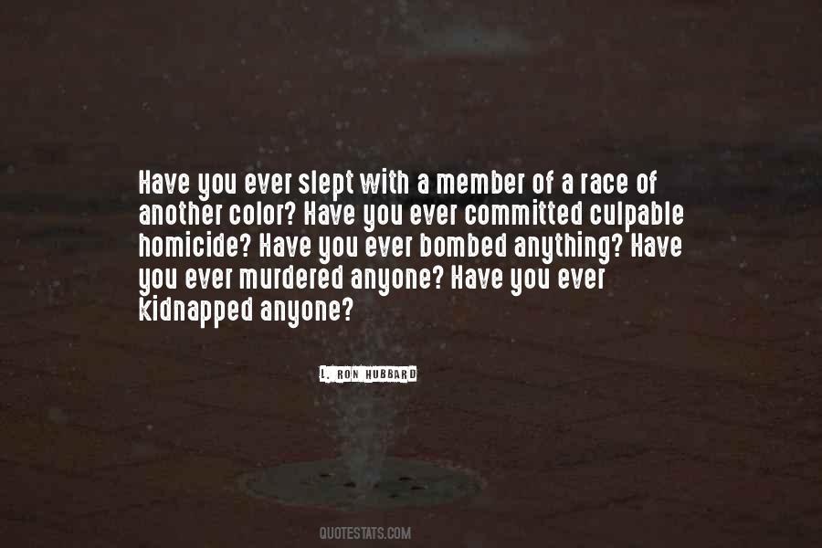 Culpable Homicide Quotes #1854861