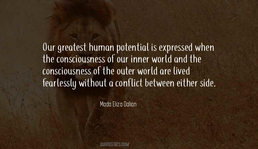 Quotes About Human Potential #1148788