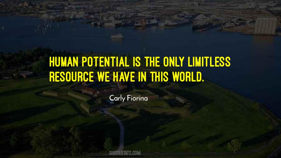 Quotes About Human Potential #1704531