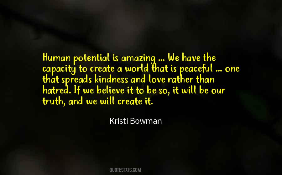 Quotes About Human Potential #178265