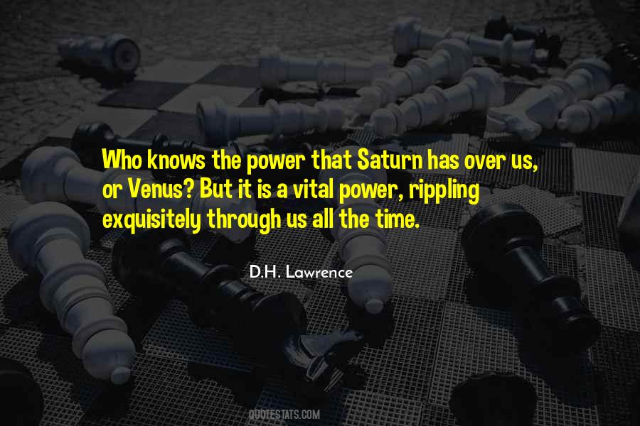 Quotes About Saturn #109597