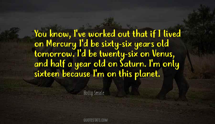 Quotes About Saturn #1227741