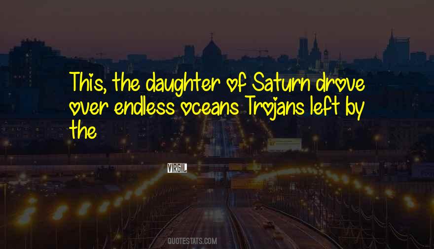 Quotes About Saturn #1341507