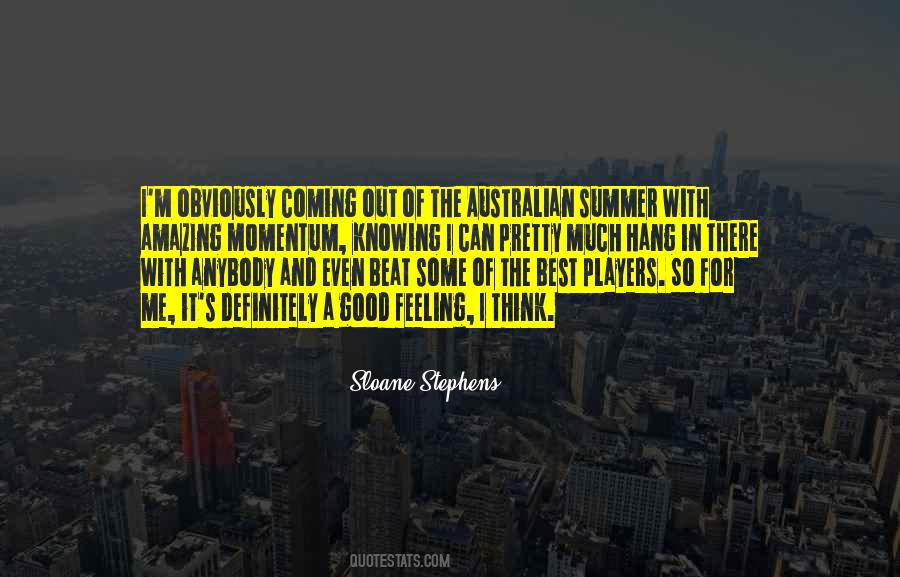 Quotes About Australian Summer #968059