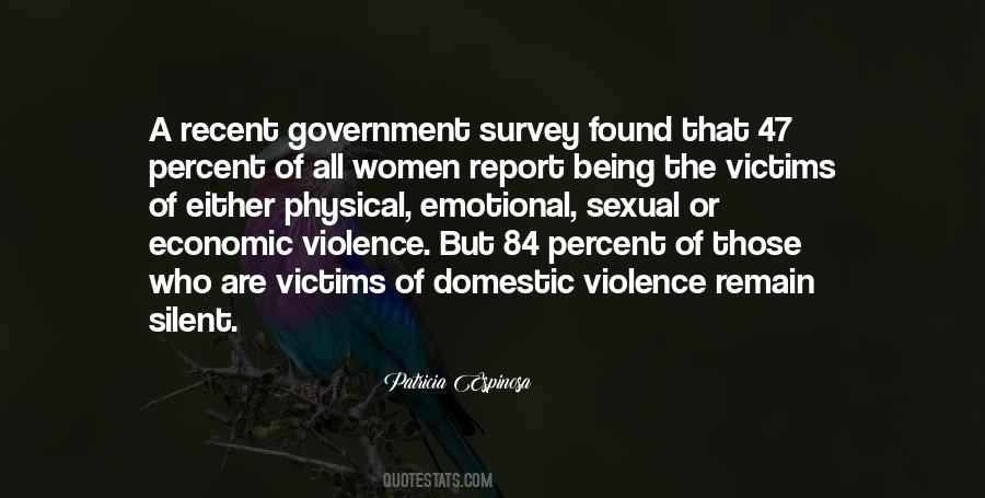 Quotes About Victims Of Violence #1390607