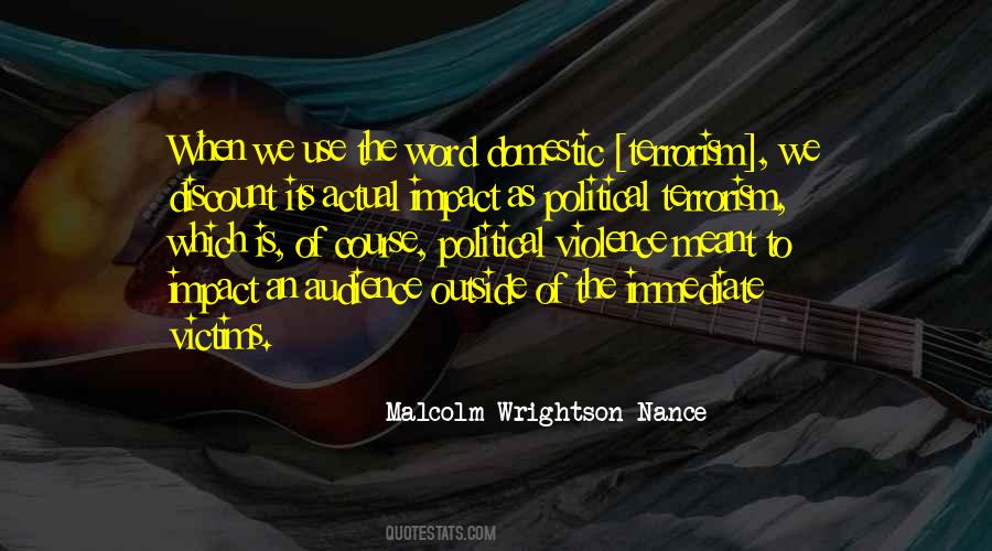 Quotes About Victims Of Violence #838214