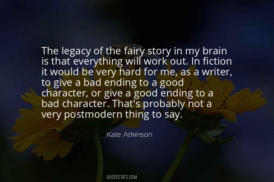 Postmodern Fiction Quotes #1018674