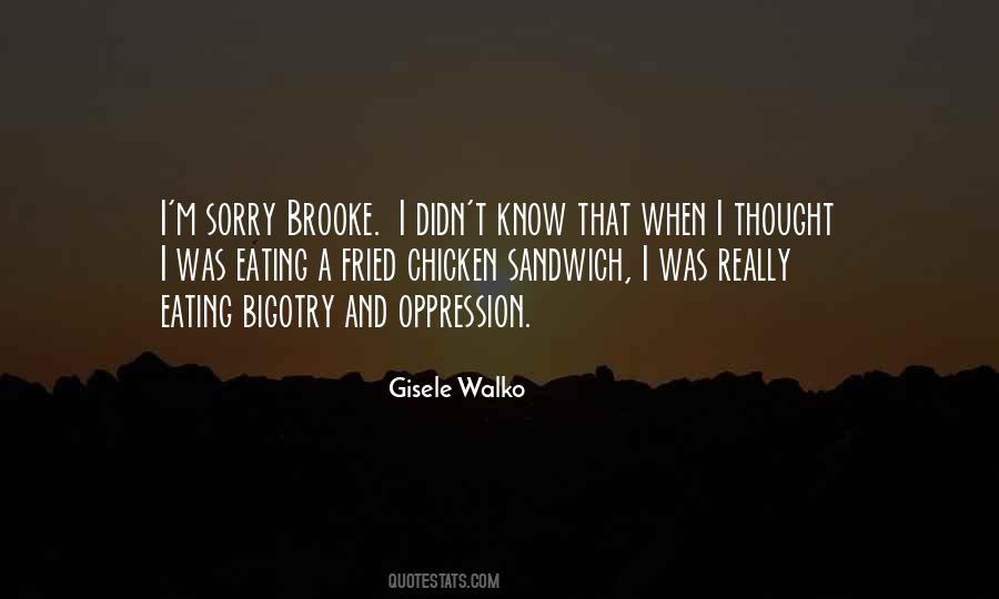 Quotes About I M Sorry #1192918