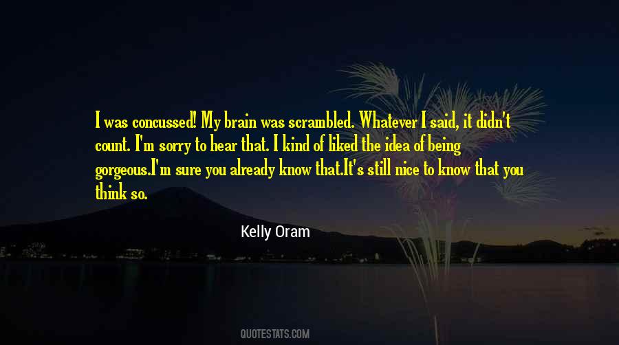 Quotes About I M Sorry #1203129