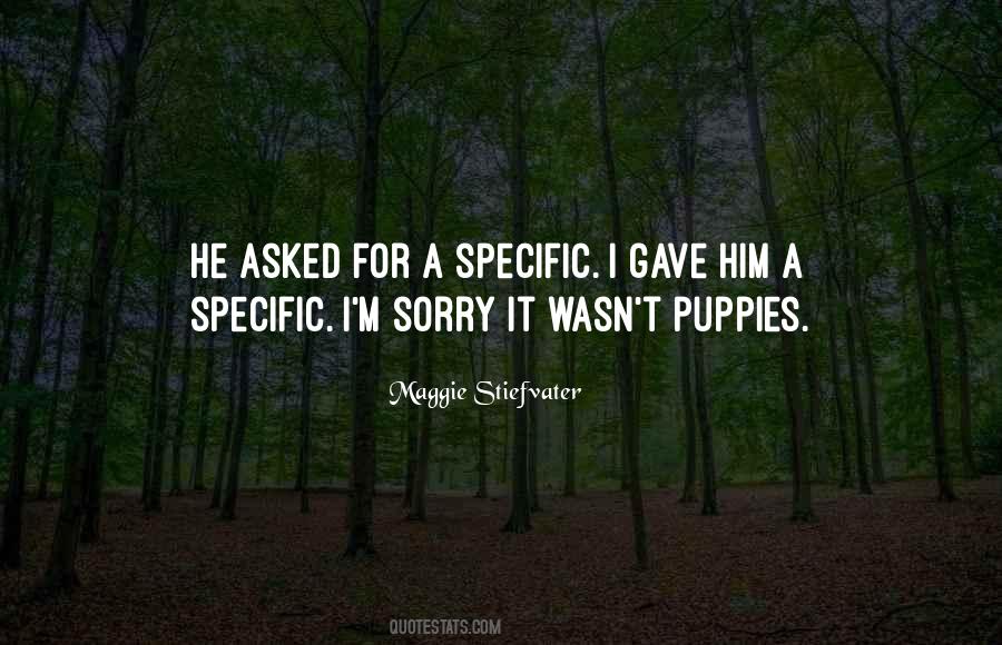 Quotes About I M Sorry #1270100