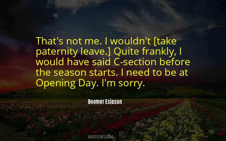 Quotes About I M Sorry #1408071
