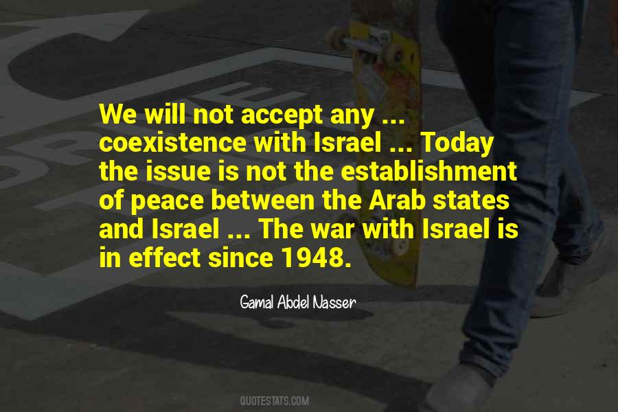 Establishment Of Israel Quotes #1529372