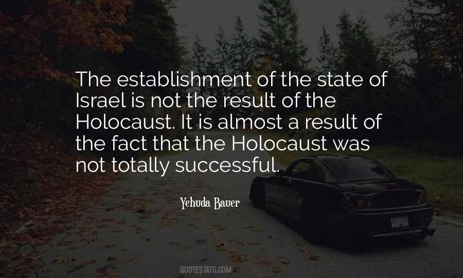 Establishment Of Israel Quotes #922391
