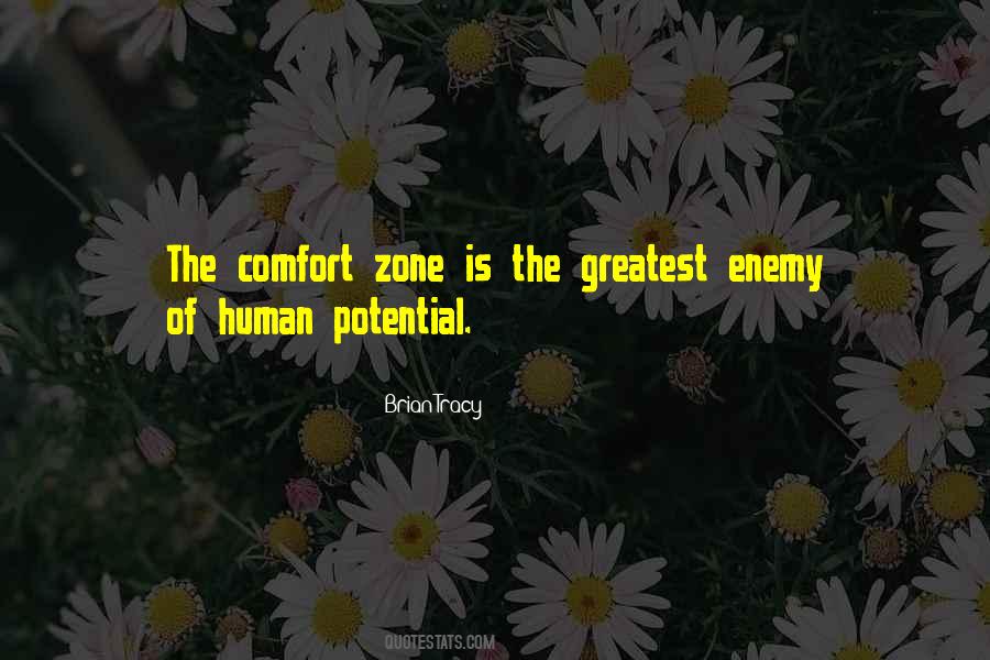Quotes About Comfort Zone #1090725