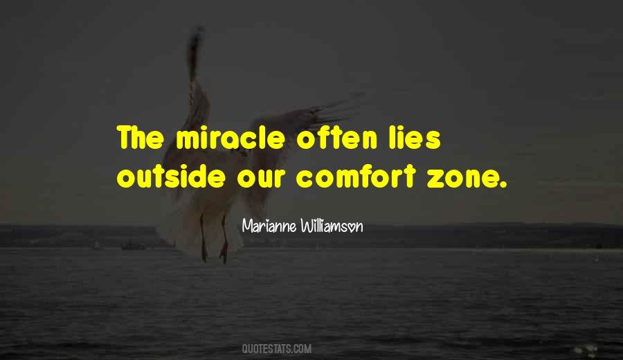 Quotes About Comfort Zone #1280331