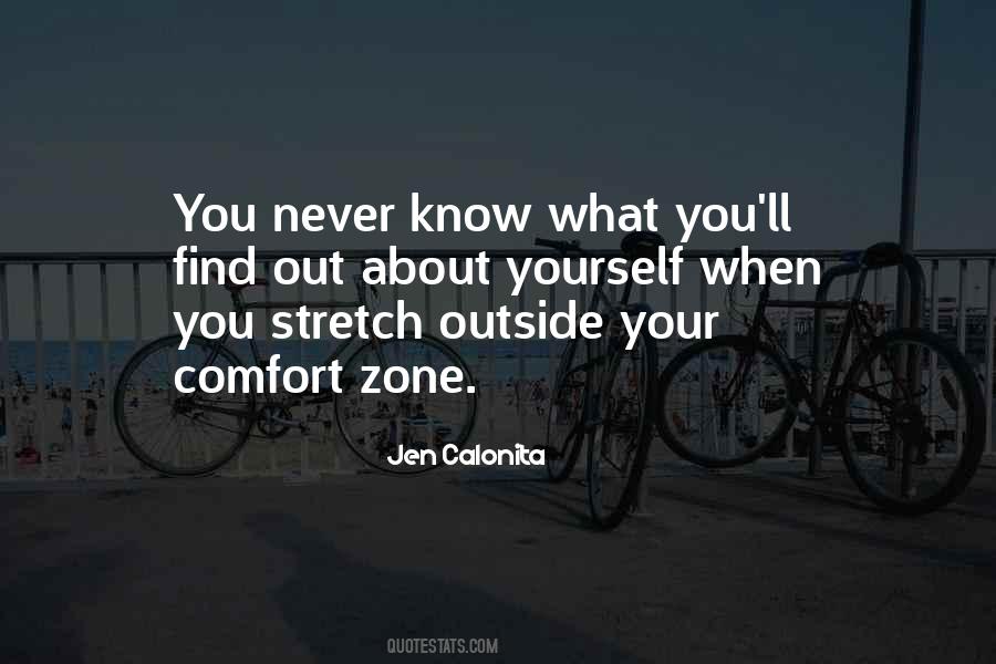 Quotes About Comfort Zone #1376416