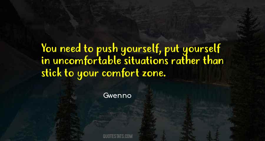 Quotes About Comfort Zone #949531