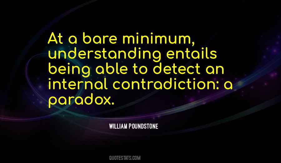 Quotes About Being A Paradox #183441