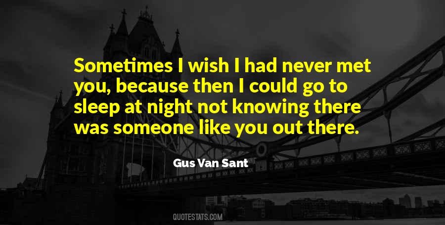 Quotes About Someone You've Never Met #1665217