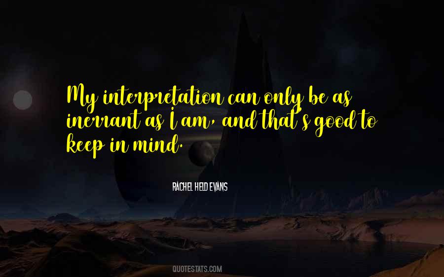 Quotes About Being Disturbed #1486490