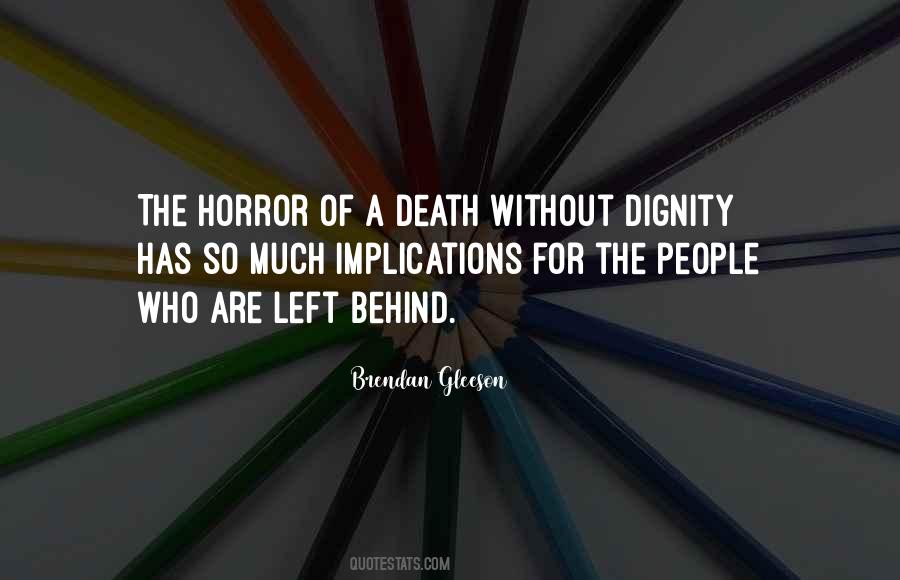 Dignity Death Quotes #334115
