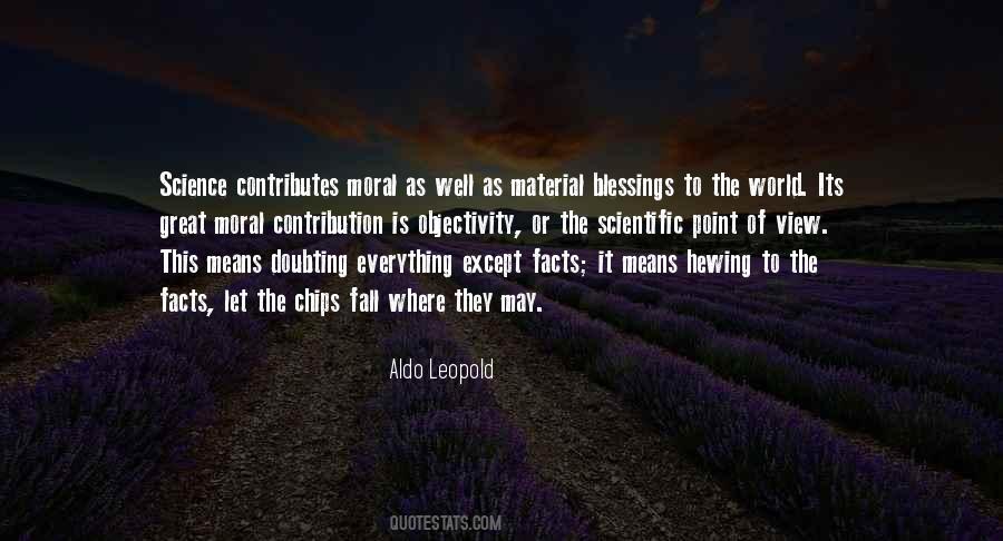 Contribution To The World Quotes #1232593