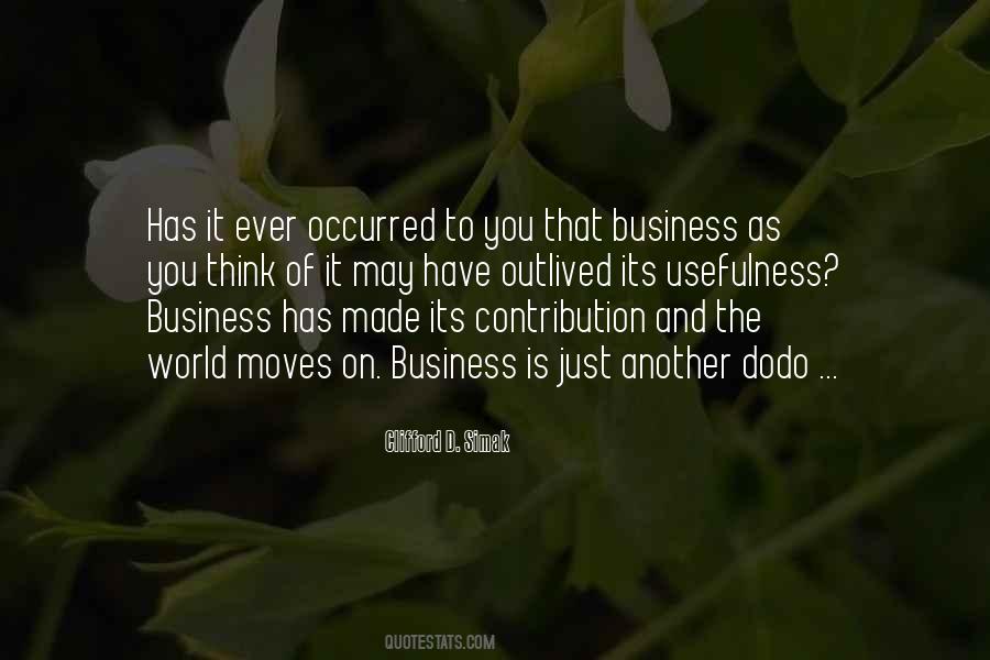 Contribution To The World Quotes #1294255