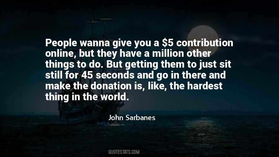 Contribution To The World Quotes #1325045