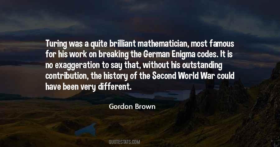 Contribution To The World Quotes #234951