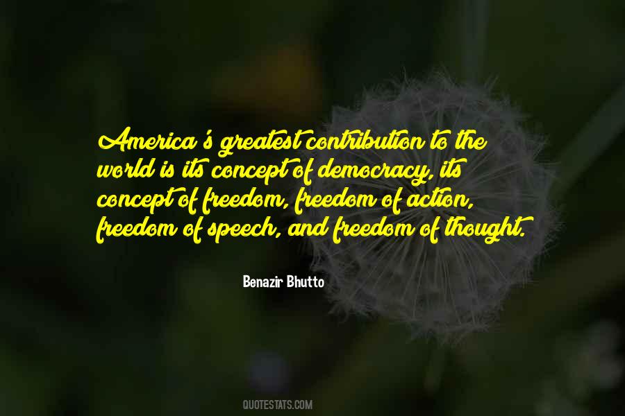 Contribution To The World Quotes #425952