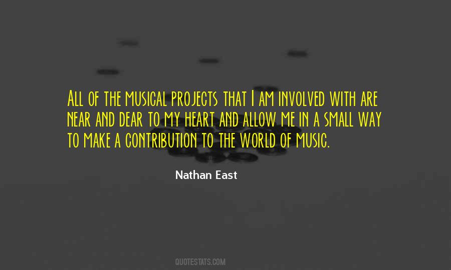 Contribution To The World Quotes #745984