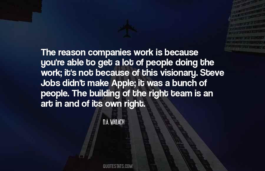 Quotes About Building Companies #134425