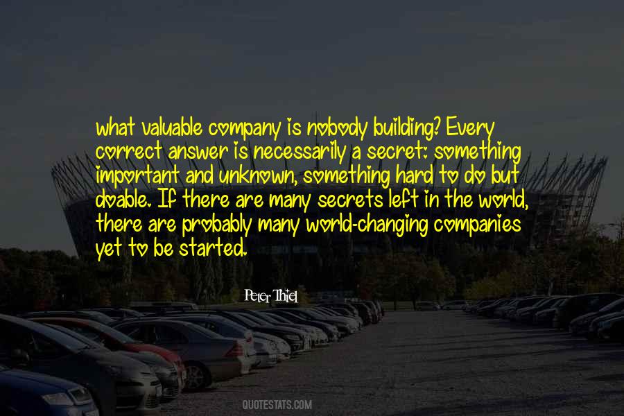 Quotes About Building Companies #1668398