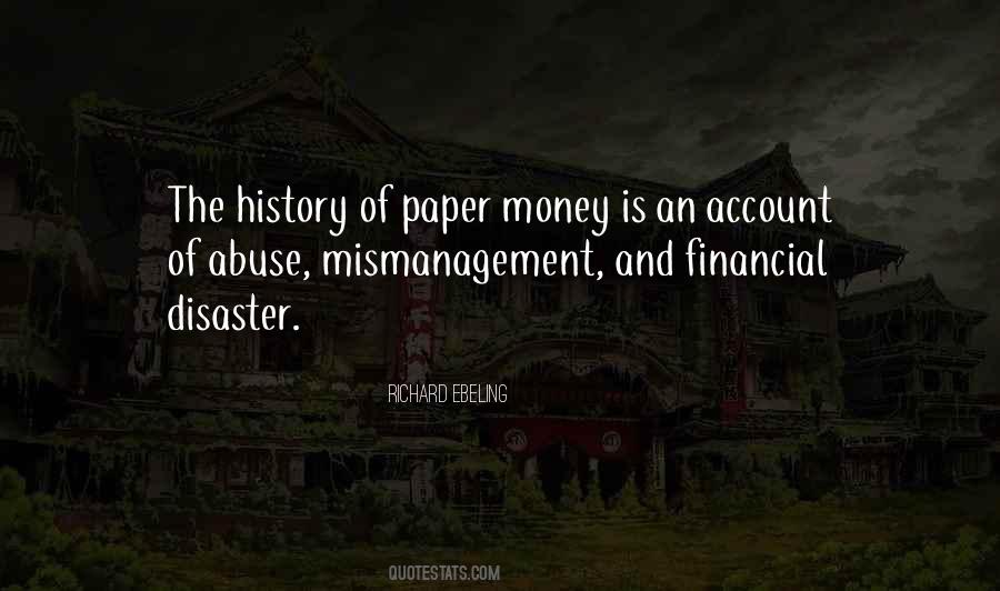 Quotes About History Of Money #396739